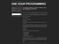 Onehourprogramming.com