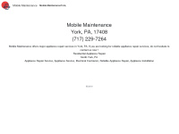 Mobilemaintenance.mystrikingly.com