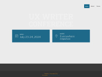 uxwriterconference.com Thumbnail