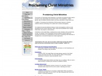 Proclaiming-christ-ministries.org