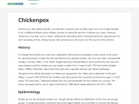 chickenpox.org Thumbnail