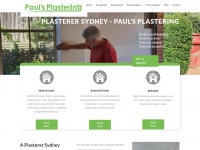 paulsplastering.com.au Thumbnail