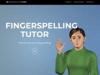 fingerspellingtutor.com Thumbnail