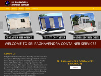 Sriraghavendracontainerservices.com