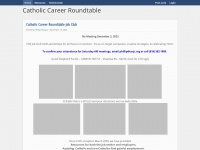 Catholiccareerroundtable.com