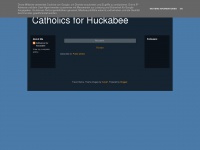 catholicsforhuckabee.blogspot.com Thumbnail