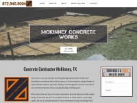 mckinneyconcreteworks.com