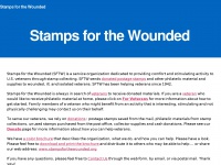stampsforthewounded.org Thumbnail