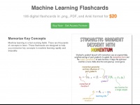machinelearningflashcards.com