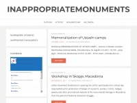inappropriatemonuments.org Thumbnail