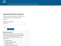 Standarddeviationcalculator.io
