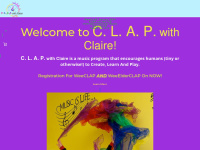 clapwithclaire.com Thumbnail