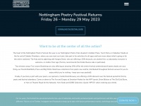Nottinghampoetryfestival.com