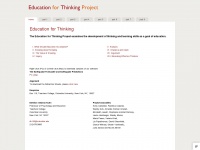 educationforthinking.org Thumbnail