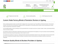 Factoryblindsplantationshutters.com.au
