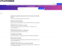 Platformer.news