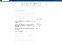 advancedpowerpoint.blogspot.com