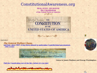 constitutionalawareness.org Thumbnail