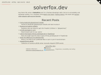 solverfox.dev Thumbnail