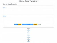 morsecodetranslator.co Thumbnail