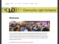 Communitylightorchestra.co.uk