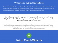 authornewsletters.com