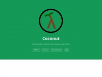 coconut-lang.org Thumbnail