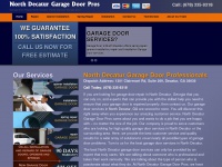 garagedoorrepairnorthdecatur.net Thumbnail
