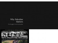 whypalestinematters.org