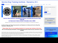 servicedogtraininginstitute.ca Thumbnail