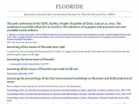 fluorideresearch.online Thumbnail