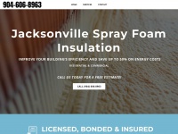 jacksonvillesprayfoaminsulation.com Thumbnail