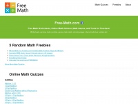 free-math.com Thumbnail