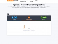 Spacebar-counter.com