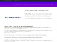 safetytrainingltd.co.uk Thumbnail