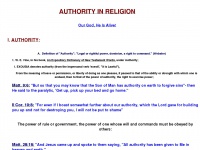 Authorityinreligion.org