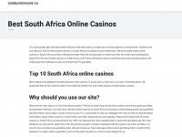 gamblingonline-southafrica.com Thumbnail