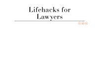 Lifehacks4lawyers.com