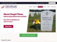 Fortsnellingcemeteryflowers.com
