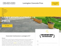 concretecontractorslexington.com Thumbnail