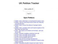 Petition-track.uk