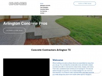 concretecontractorsarlingtontx.com Thumbnail