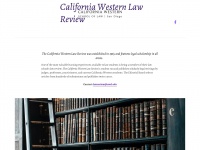 californiawesternlawreview.org Thumbnail