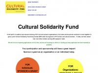 Culturalsolidarityfund.org