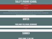 sallysridingschool.com