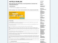 hotelsinmilan.net Thumbnail