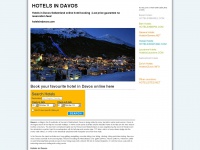 hotelsindavos.com
