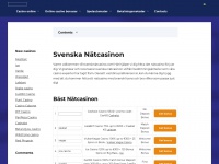 Svensknatcasino.com