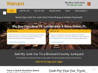 Herculesbuysjunkcars.com