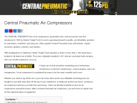 Centralpneumaticaircompressors.com